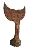 Product image 4 of the product “Whale fin, approx. 250cm height, made from teak root pieces ”